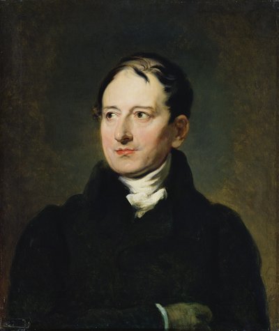 Baron Francois Pascal Simon Gerard copy of a portrait by Thomas Lawrence by Jean Alaux